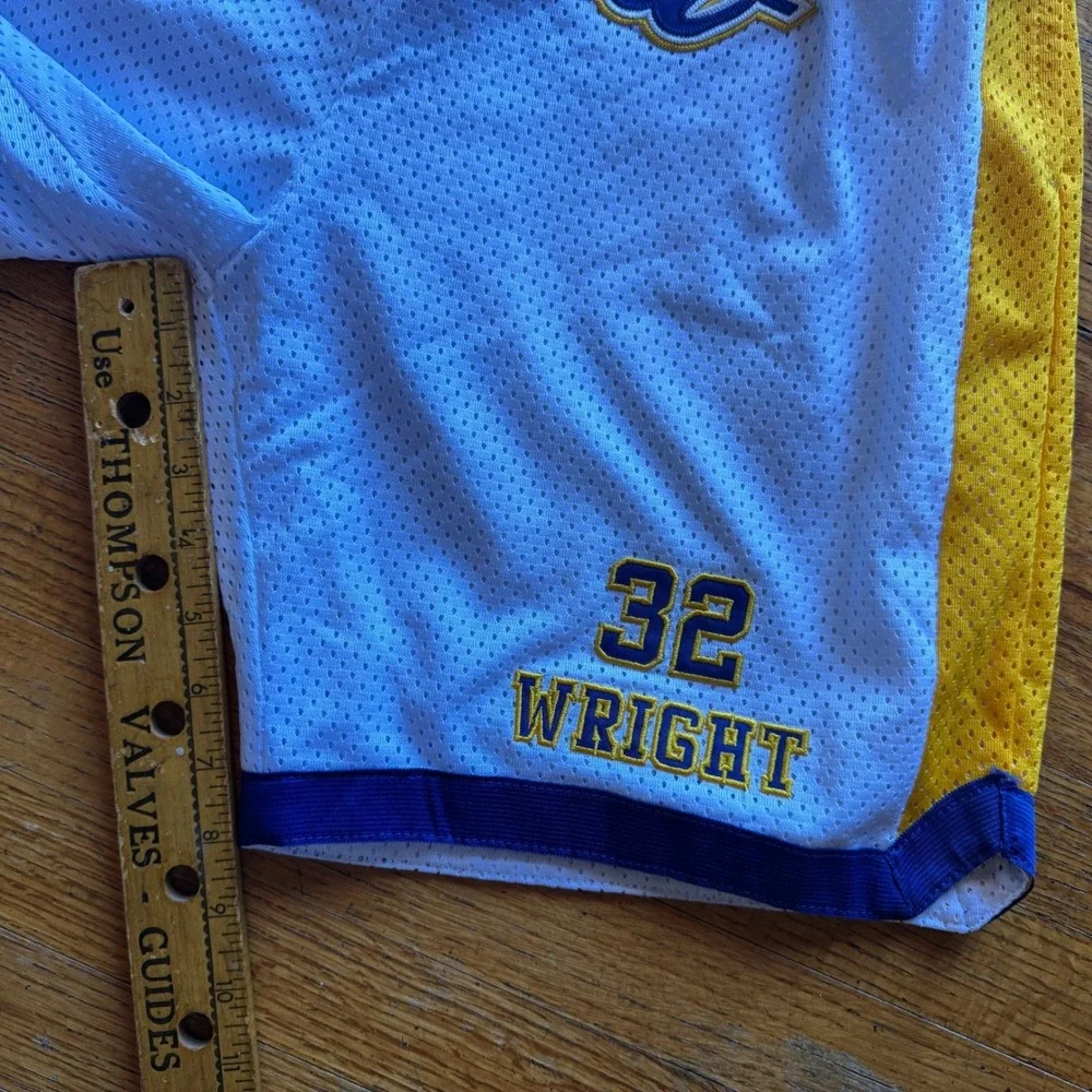 Headgear Classics Monica Wright Love and Basketball Crenshaw Shorts White XS NEW